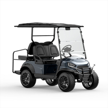 Keranjang Golf Elektrik 4-Seater Custom With Bump mengangkat Buggy dan Warna