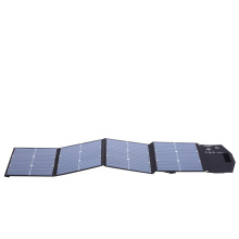 Panel solar monocristalino plegable portátil de 100W