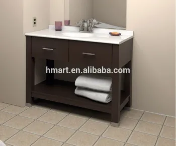 solid wood hotel bathroom furniture