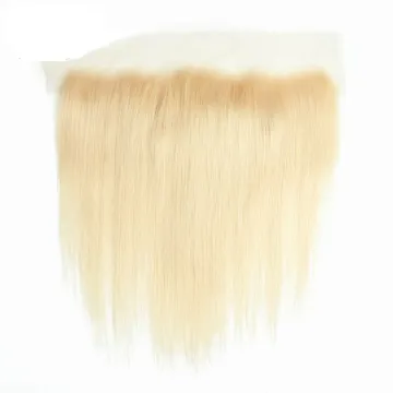 wholesale bangs lace closure 13x4 lace frontal indian 613 straight human hair