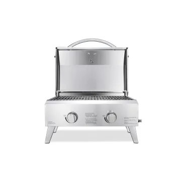 Outdoor Garden Stainless Steel Pipe Handle Piezoelectric Ignition Bbq Gas Appliance Grill