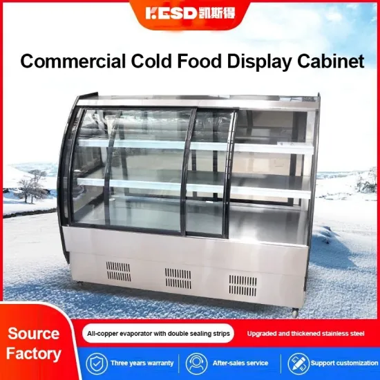 Commercial Cake Bakery Showcase Display Refrigerator