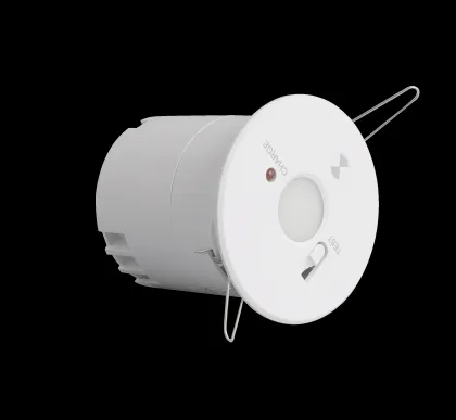 LED emergency recessed downlight