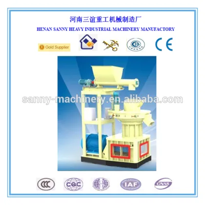 Sanny The professional diesel type biomass pelletizer / biomass pellet machine price