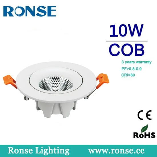 7w Recessed Led Ceiling Light die-casting housing White color ceiling light