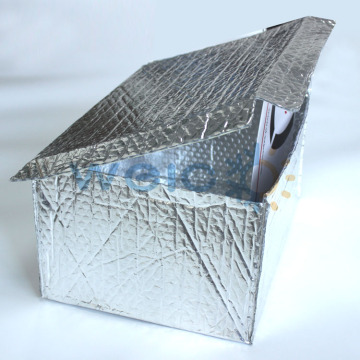 Sac de refroidisseur d'emballage à isolation thermique à doublure en aluminium pour nourriture froide