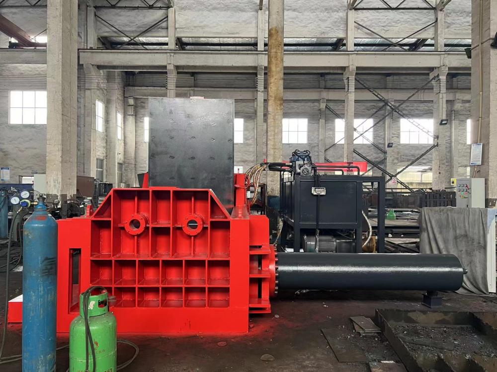 Aluminum Extrusion Baling Press Machine For Recycling