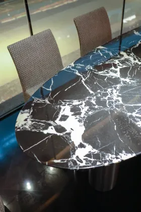 Modern Circular Dining Table "Elegance in the City"