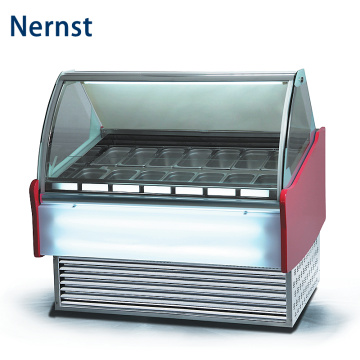 Vente de crème glacée Hot Sale / Ice Cream Display Freezer WDB-V8