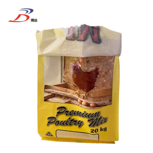Recyclable Customized Virgin Woven Polypropylene Feed Bags