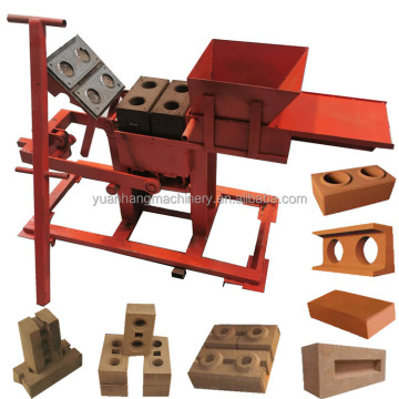 Manual Interlock Brick Press: Interlocking Brick Machine with Mould - Fired Clay Brick Making Machine