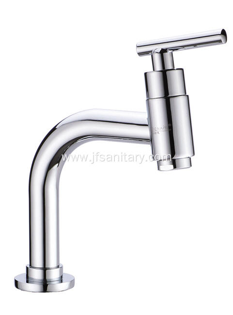 Deck Mounted Chrome Single Hole New Basin Tap