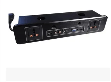 multimedia all in one line controlling hotel media hub connectivity panel