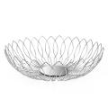 Stainless steel fruit basket two layers fruit rack