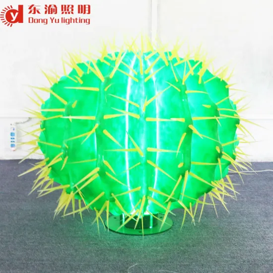 DongYu simulation Led lighted cactus decoration