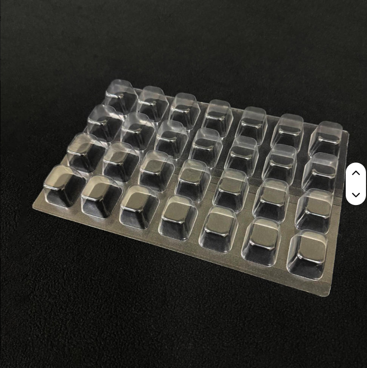 Pvc Packing Plates Clear Pvc Plastic Disposable Plates Blister Packaging Tray, High ...