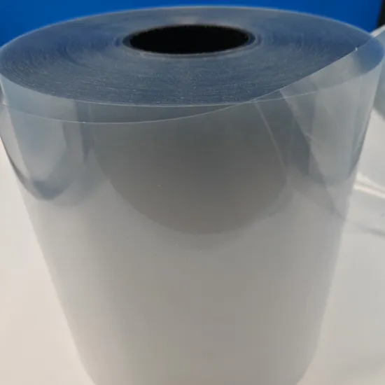 transparent PVCPE composite film suitable for liquids