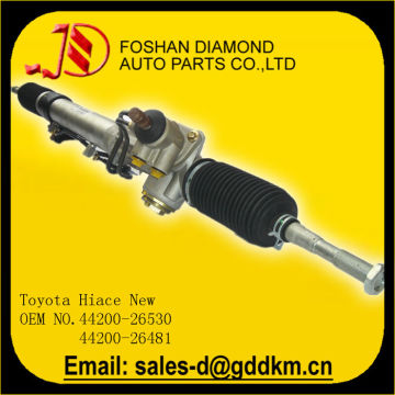 OEM:44200-26530/44200-26481 LHD for toyota hiace new steering rack price car accessory