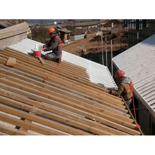 Precio de fábrica estructura de madera revestimiento ignífugo