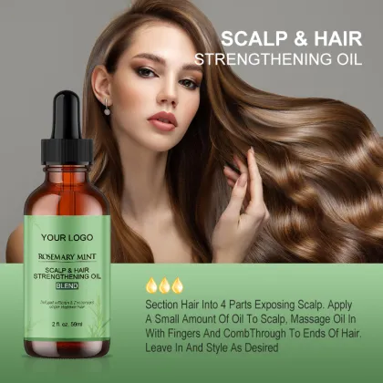 Rosemary Essential Oil Hair Regrowth Serum - High Quality Hair Care Oil