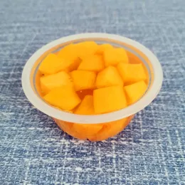 Snack Cup 4oz Canned Fresh Peach in Syrup