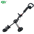 Golf Trolley With Bag Aluminum Golf Push Trolley