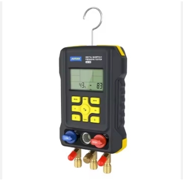 NEWEST AUTOOL LM150 Digital 3 Way Full Kit Auto A/C Pressure Gauges
