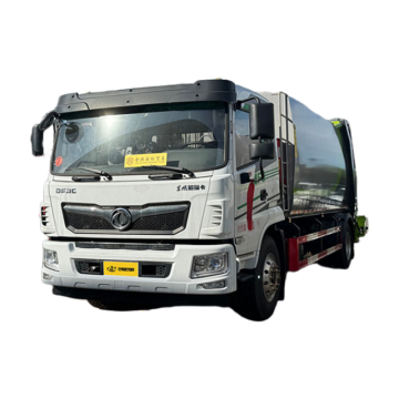 Large sanitation garbage truck