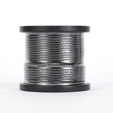 Black oxide stainless steel wire rope