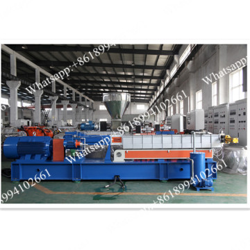 Water ring plastic granulation line