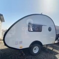 Small roulotte hybrid caravan rv travel camper trailer