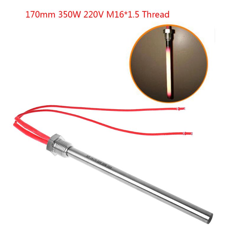 350W 220V Ignition Igniter Hot Rod Wood Pellet Stove 10*140/150/170mm M16*1.5 Dropshipping