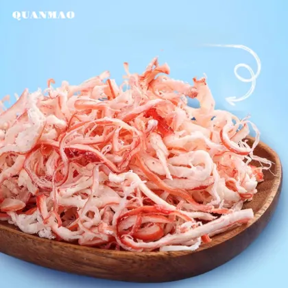 Delicious Dried Squid Strips for Snacking