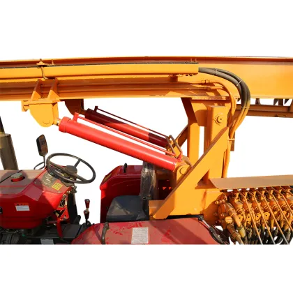 Track pile driver Four wheel pile driver