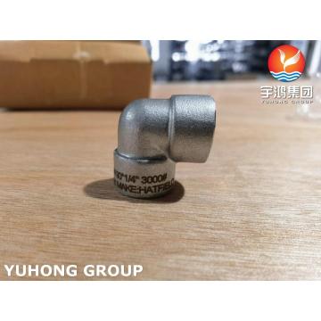 ASTM A182 F51 F53 Forged Fittings Half Coupling