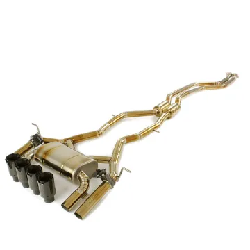 Titanium Alloy Exhaust System for BMW M3/M4 F80 - Enhance Sports Car Sound