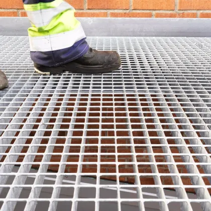 High-Strength Compressive Galvanized Steel Grating for Platform Bridge