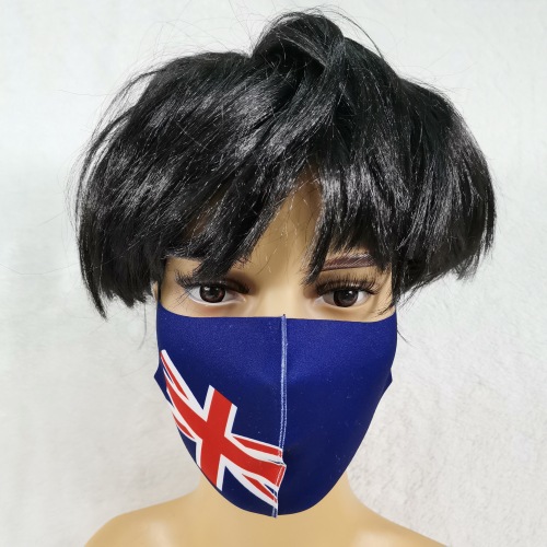Personlig flaggmask Sweden Flag Spandex Face Guard