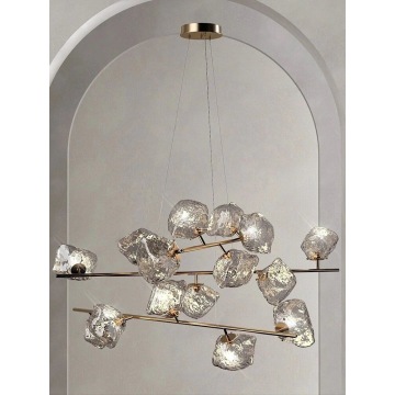 Custom Glazed Decorative Color Glass Modern Chandelier