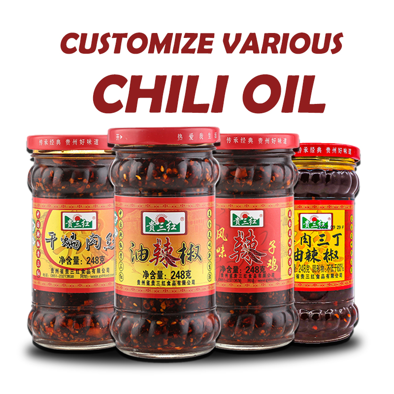 Custom Aroma Chili Saucefood für chinesische Gewürzsauce