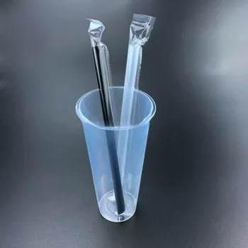 Wholesale Biodegradable PP Plastic Straws for Bubble Tea Industry