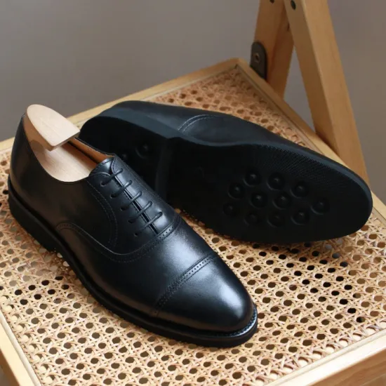 Comfortable Men's Oxfords: Genuine Leather Casual Dress Shoes for Office Wear