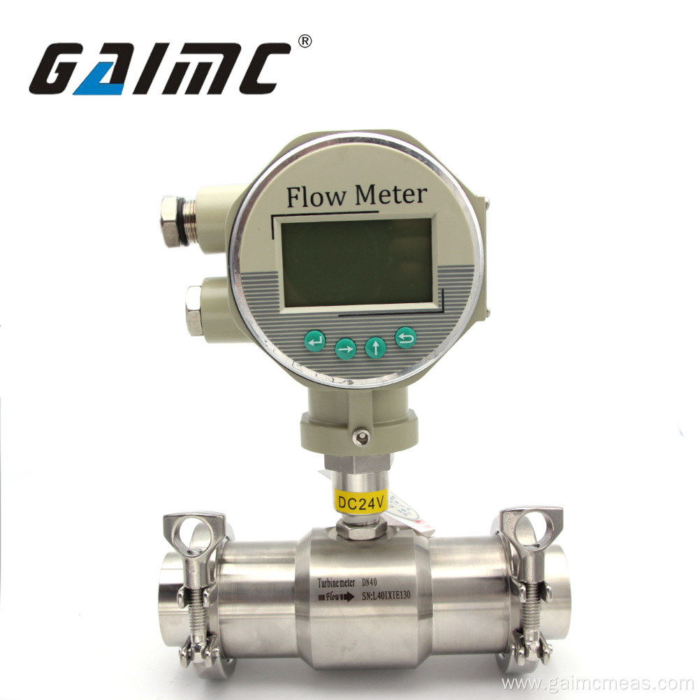 Health type food grade beverage syrup flow meter