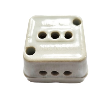 Ceramic Socket Porcelain Female Industrial Socket 385 250V 10A 3-Way