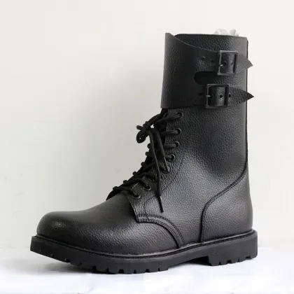 steel toe china military boot cheap