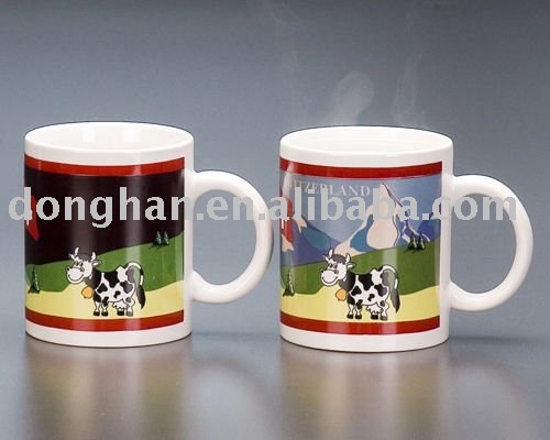 350ML Color Changing Mug,full color changing mug