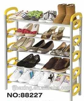 metal iron footwears shoes organizer