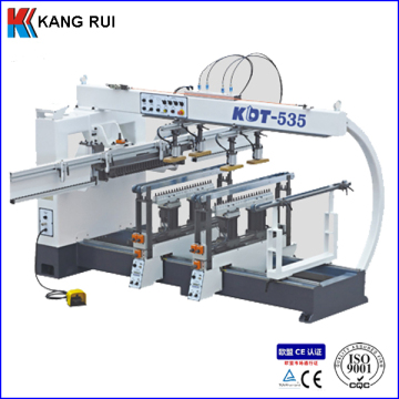 Korean technical portable panel board 3 line boring machine