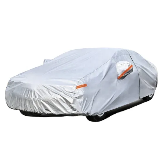 Wholesale Waterproof Car Cover Sun Protection Auti-UV Rain Snow Polyester Universal Car Body Cover