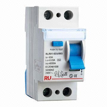 Residual Current Device, RCD/RCCB/ELCB, Electro-Magnetic Type 2/4P
